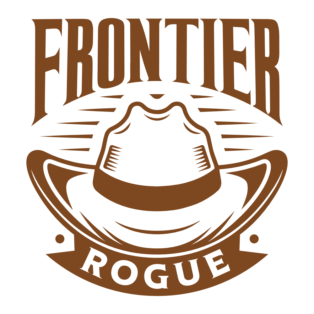 Frontier Rogue brown logo on white background