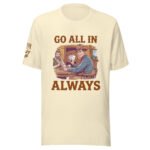 Frontier Rogue Go All In Always western graphic tee in Natural