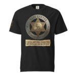 Frontier Rogue Bass Reeves western graphic tee in Black
