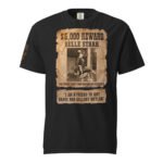 Frontier Rogue Belle Starr western graphic tee in Black