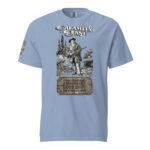 Frontier Rogue Calamity Jane western graphic tee in Washed Denim